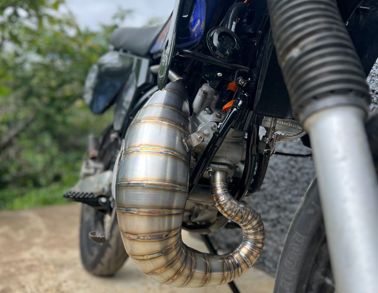 product-Stainless Pipe long header DT125 - DT170-5