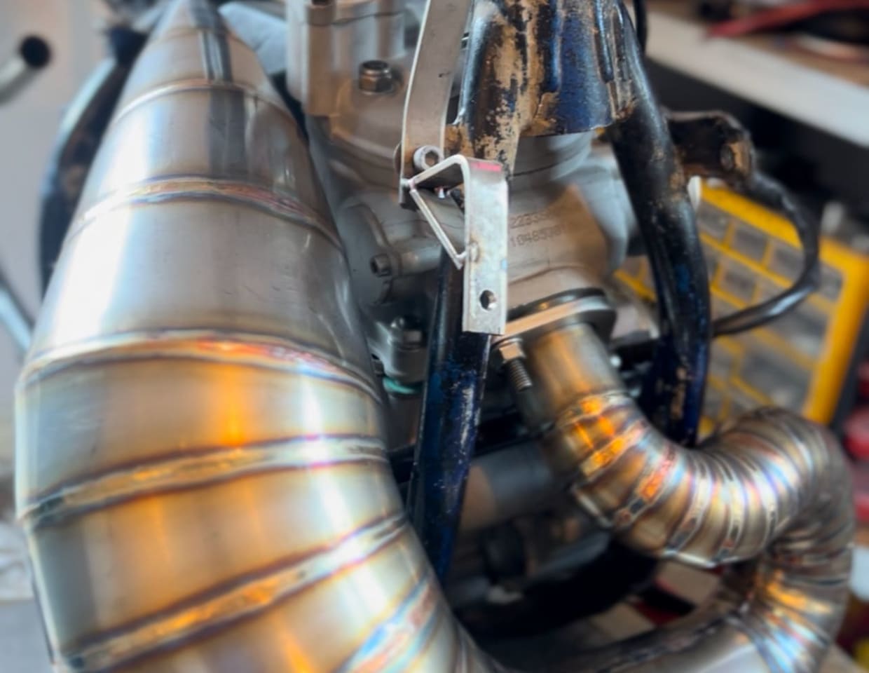 product-Stainless Pipe long header DTR / DTX 230cc-1