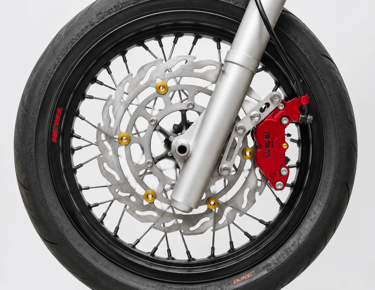 product-Front Floating raking disc SM 320mm with caliper adapter DT125R-3