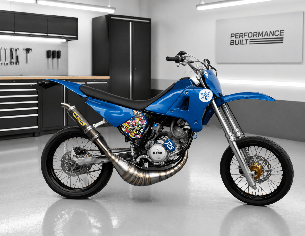 product-Stainless Exhaust DT125R/WR200-1