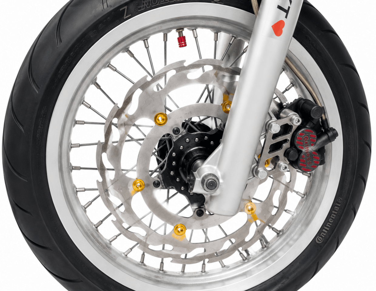 product-Front Floating raking disc SM 320mm with caliper adapter SACHS ZX125-0
