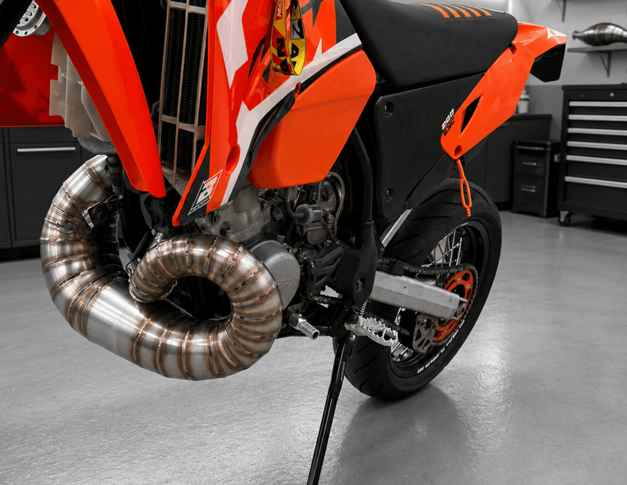 product-Stainless Pipe KTM 200 EXC 1999-2004-2